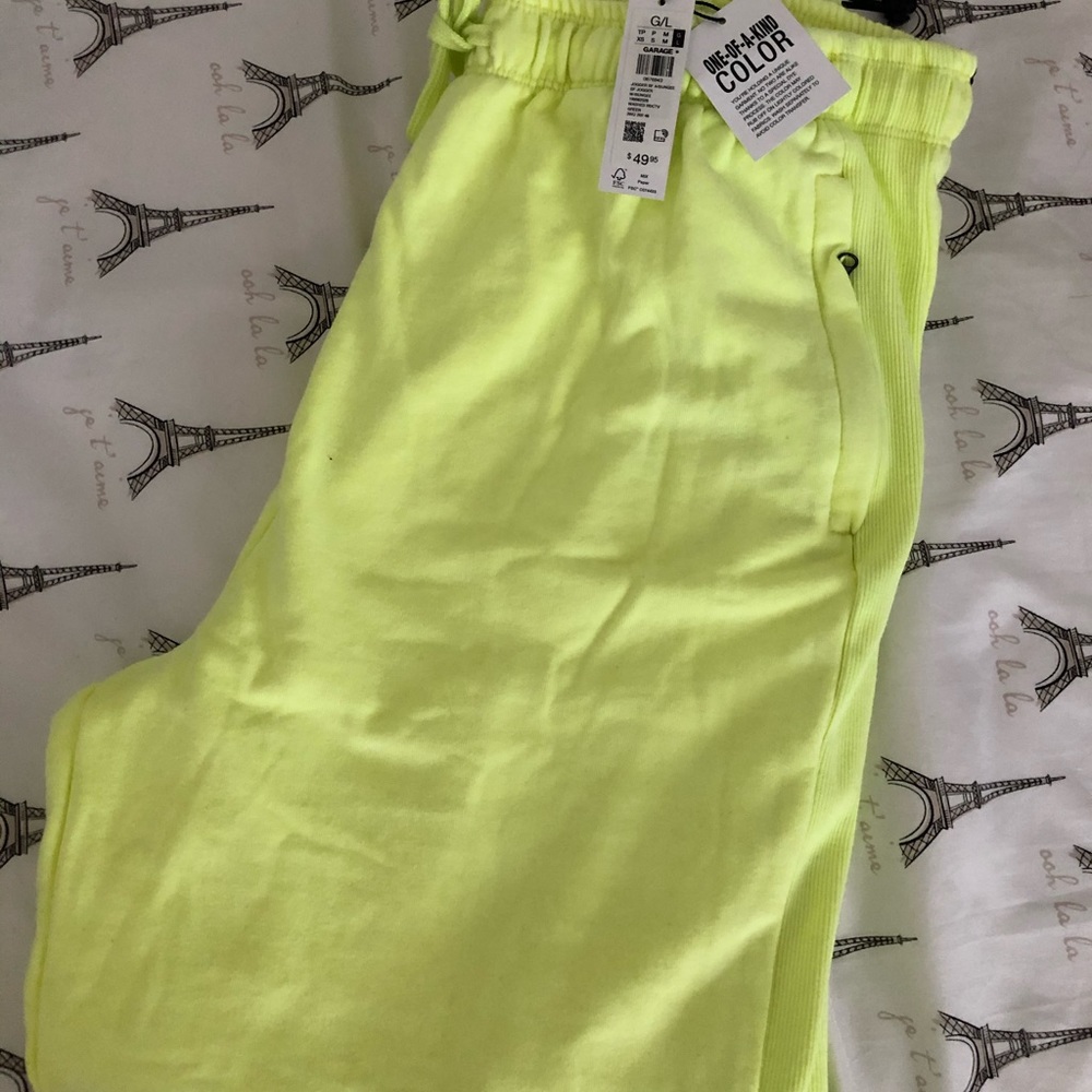 NEW BF Joggers Neon Green